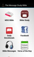 The Message Study Bible پوسٹر