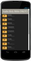 Audio Holy Bible (NKJV) screenshot 1