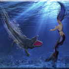 Crocodile Attack Mermaid ikona