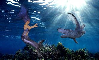 Crocodile Attack Mermaid capture d'écran 1
