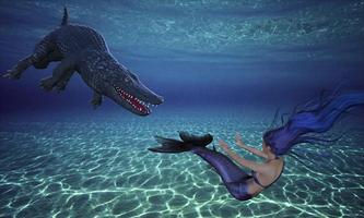 Crocodile Attack Mermaid capture d'écran 3