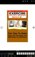 Exercise Anytime Magazine โปสเตอร์