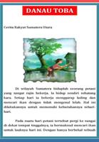 Cerita Rakyat Danau Toba bài đăng