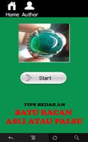 Tips Batu Bacan Asli dan Palsu Affiche