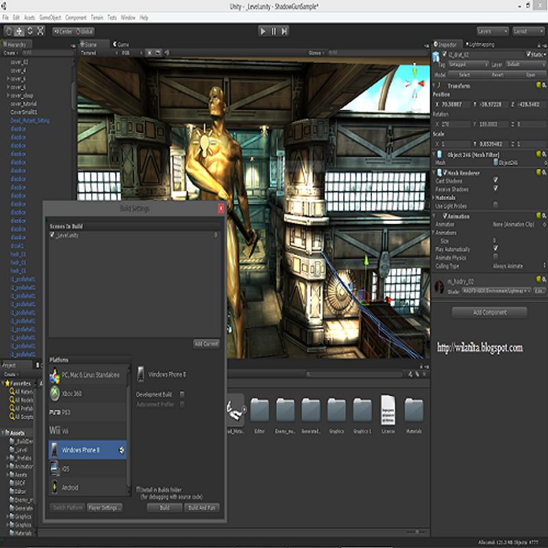 Cara instal Unity 3D 4.5.3 for Android APK Download