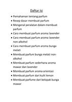 Cara Membuat Parfum تصوير الشاشة 1