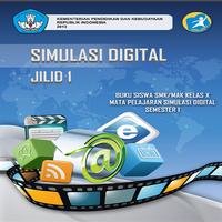 Buku Simulasi Digital 1 plakat