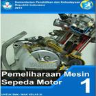 Pemelihraan Mesin Sepeda Motor আইকন