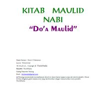 KITAB MAULID NABI DOA MAULID screenshot 2