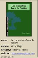 Les misérables Tome I/Fantine स्क्रीनशॉट 1