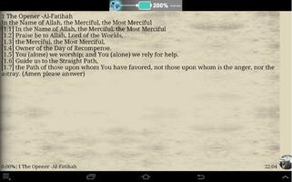 english quran Screenshot 1