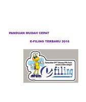 Panduan E-Filing Pajak 2016 تصوير الشاشة 2