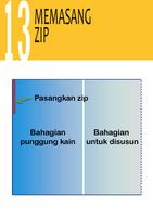برنامه‌نما Panduan Jahit Baju Kurung Phg عکس از صفحه