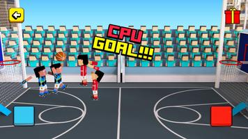 Funny mobile BasketBall pixel 3D ポスター