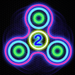 Fidget Spinner - spinning vs neon monsters