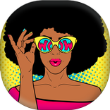 Afro-American Emoji: Black skin stickers & Emojis