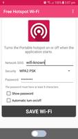 Wi-Fi hotspot Free capture d'écran 2