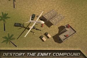 Army Drone Air Strike Affiche