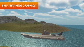 Fighter Jet Carrier Simulator syot layar 3