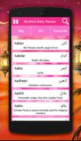 Islamic Baby Names captura de pantalla 1