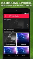 Radio 97.7 Fm Free Music online Radio Recorder App capture d'écran 3