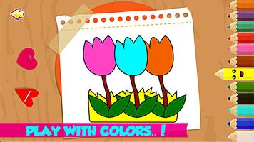 Kids Coloring Book Pages syot layar 2