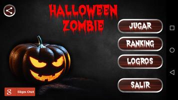 Halloween Zombie Arcade Clásico poster