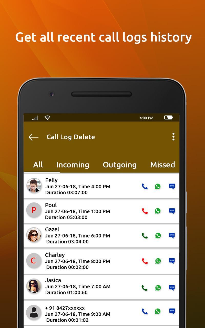 Call Log Delete for Android - APK Download