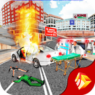 City Rescue Ambulance Driving biểu tượng