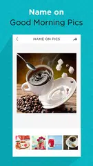 Baixar Name on Good Morning Pics APK