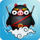 Piggy Ninja : Sky Jump aplikacja