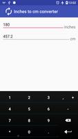 Inches to cm converter screenshot 1