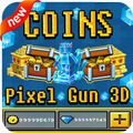 Coins For Pixel Gun 3D : Prank