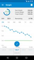 Weight Loss Diary & BMI Tracker – WeightFit screenshot 1