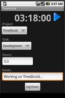 TimeDroid for Freshbooks Affiche