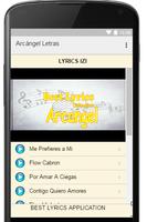 Arcangel Letras IZI poster