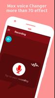 Voice changer max – 70 effects Affiche