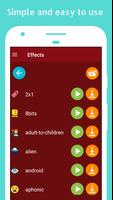 Voice changer max – 70 effects 截图 2