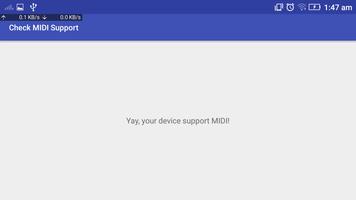Check MIDI Support تصوير الشاشة 2