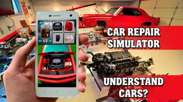 Car repair simulator Affiche