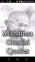 Mahatama Gandhi Quotes پوسٹر