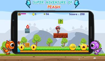 برنامه‌نما Super Adventures of Peash عکس از صفحه