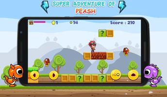 Super Adventures of Peash تصوير الشاشة 2