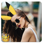 Selfie Stickers for pokémon GO icône