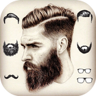 Beard and Hair Photos Maker icône