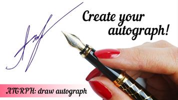 ATGRPH: draw autograph Affiche