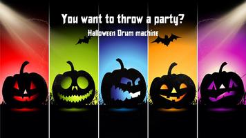 Halloween Drum machine Affiche