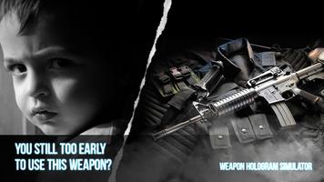 Poster Ologramma 3D Arma