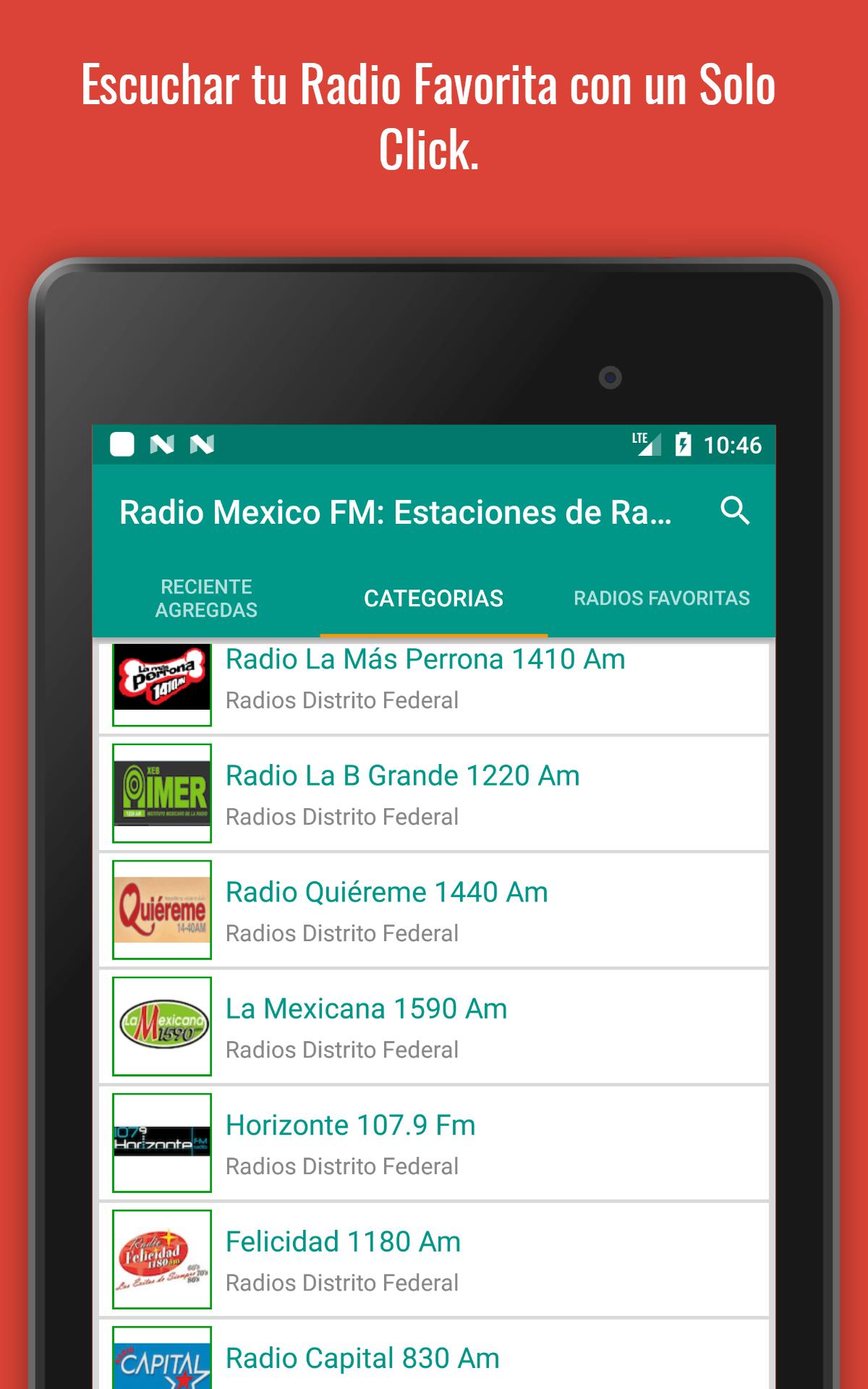 Mexican Radio Stations FM AM Radio Mexico Online for Android APK