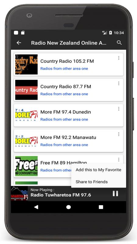 Radio New Zealand - FM Radio Live New Zealand App Descarga 